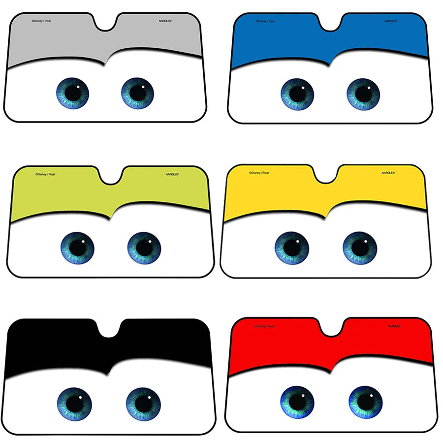Funny Car Windshield Sunshade - UV Protection, 6 Colors